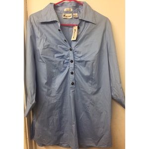 Blue women’s top